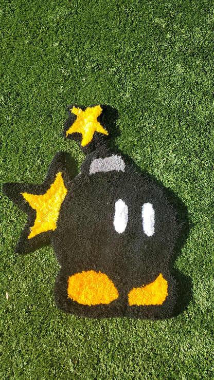💣 Handmade Bomberman Tufted Rug