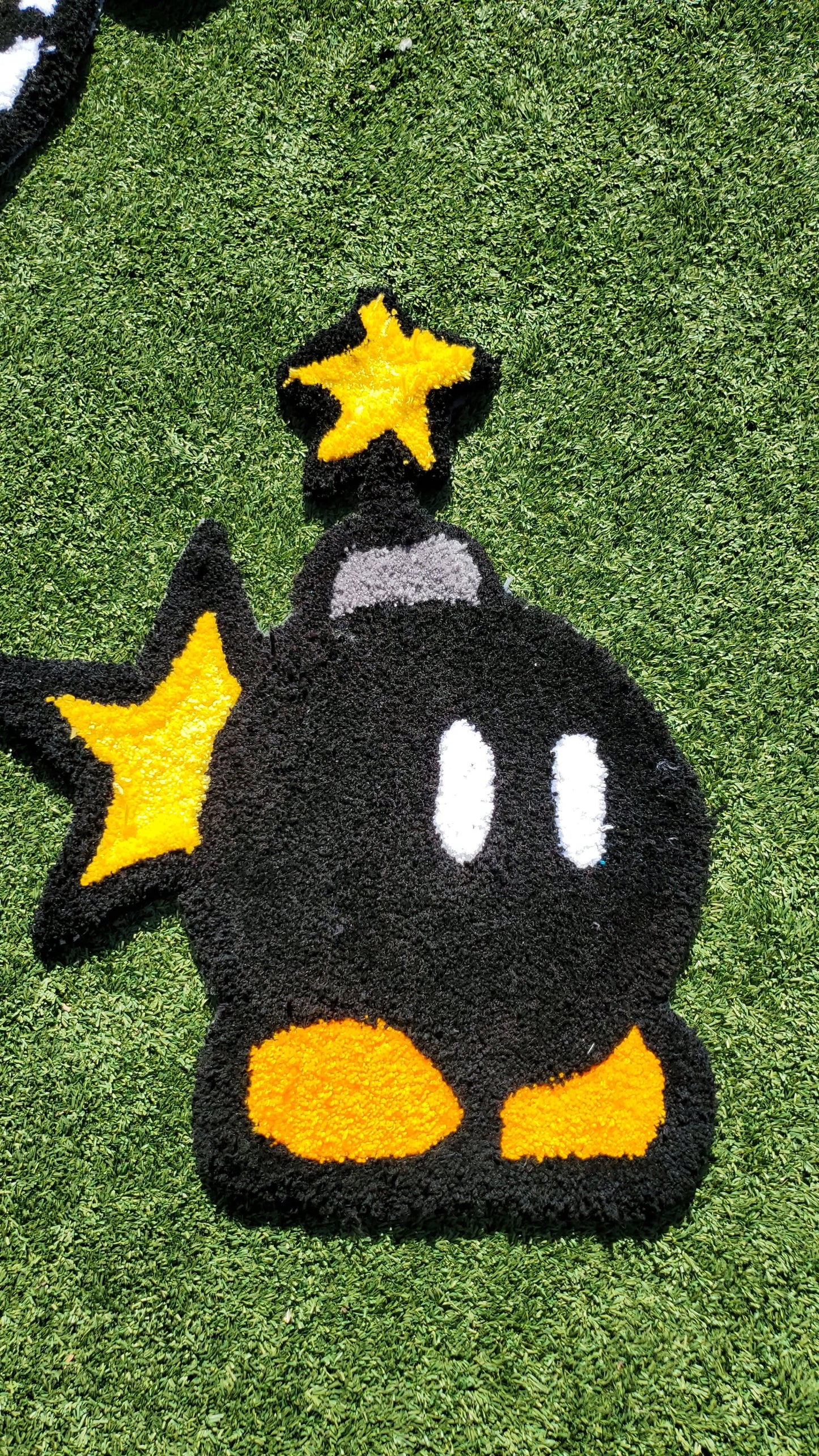 💣 Handmade Bomberman Tufted Rug