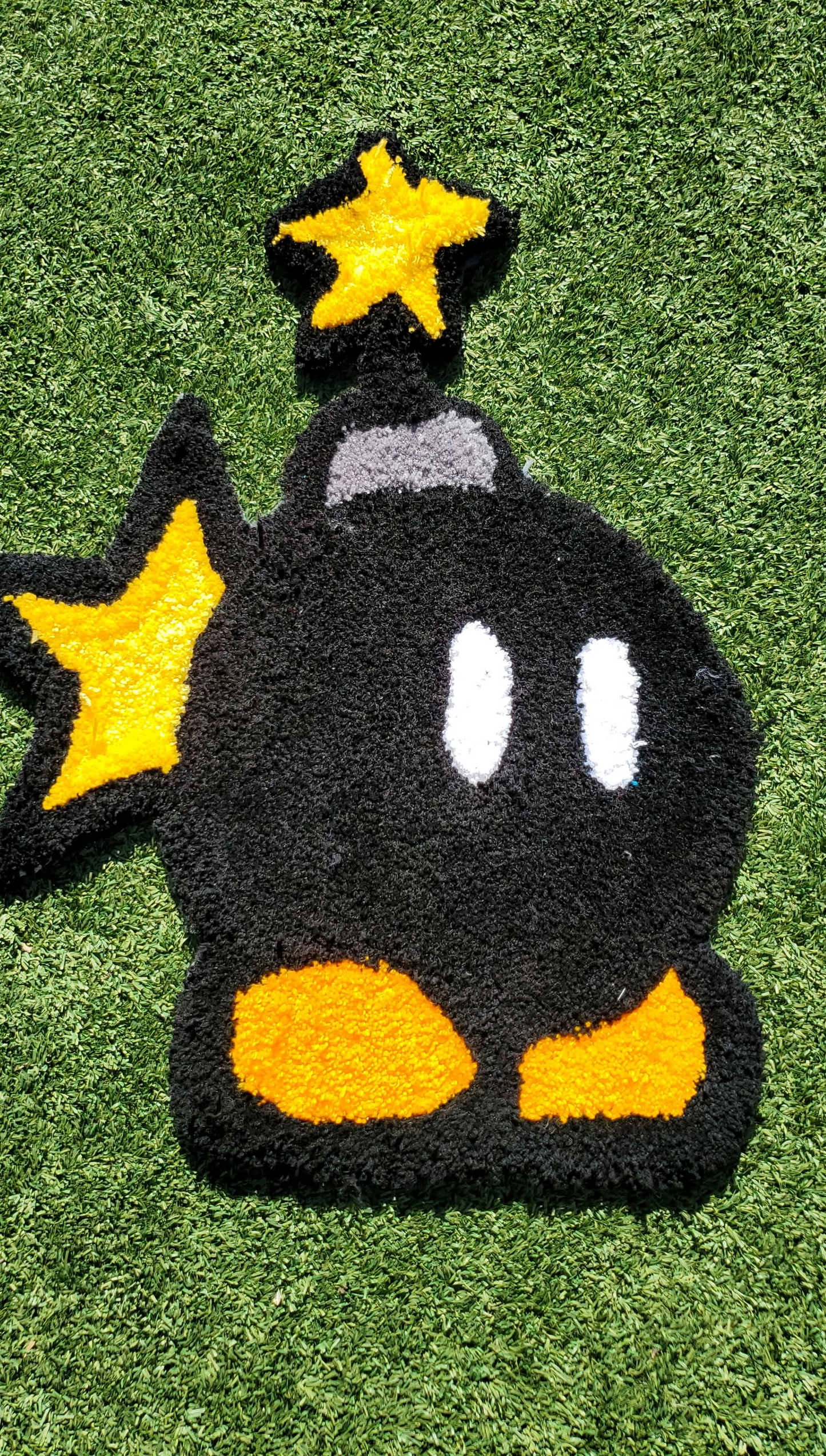 💣 Handmade Bomberman Tufted Rug