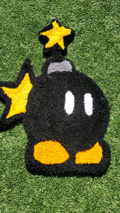 💣 Handmade Bomberman Tufted Rug