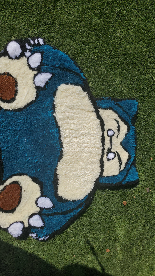 Snorlax 48” Handmade Tufted Rug