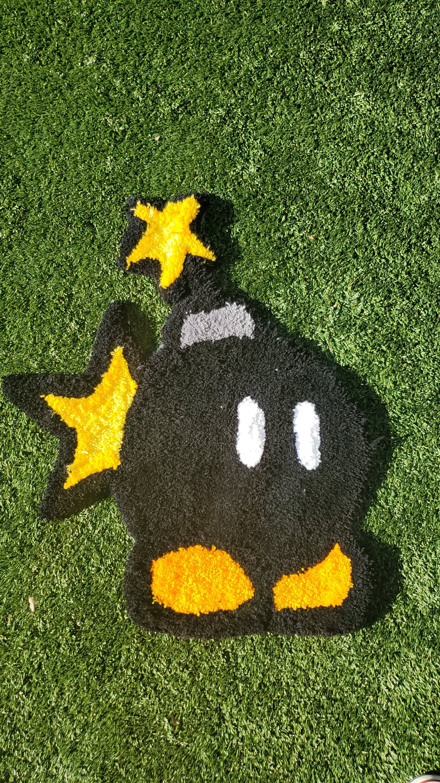 💣 Handmade Bomberman Tufted Rug
