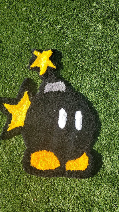💣 Handmade Bomberman Tufted Rug