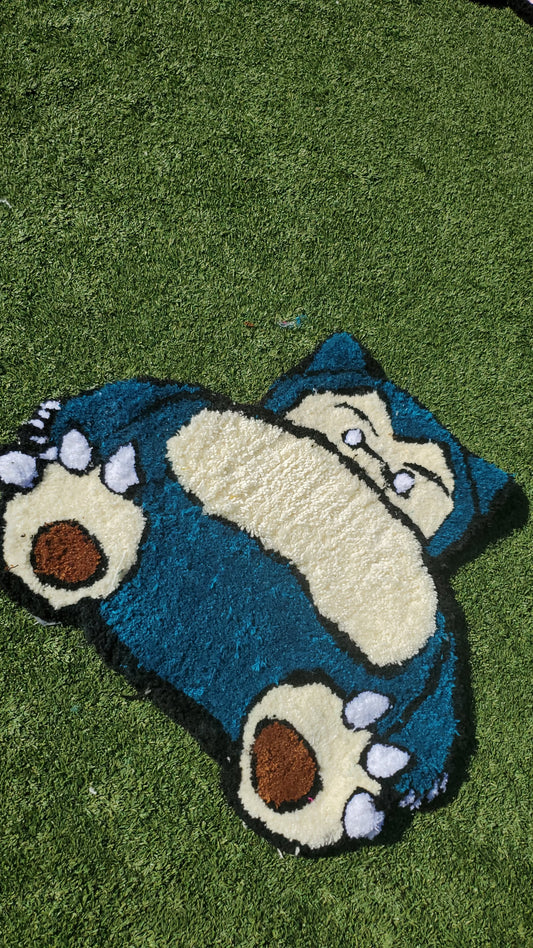 Snorlax 48” Handmade Tufted Rug