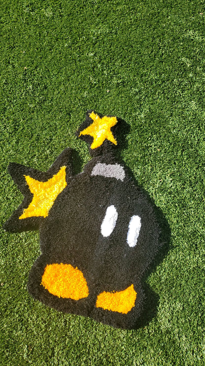 💣 Handmade Bomberman Tufted Rug